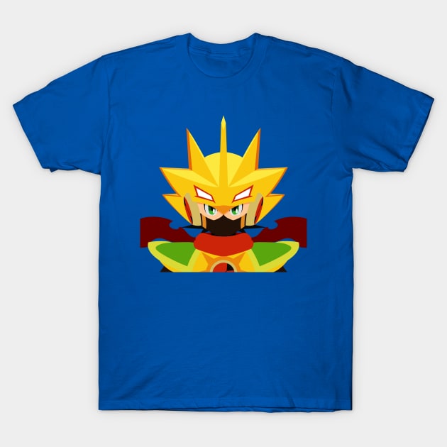 Sol Cross Mega Man T-Shirt by turpinator